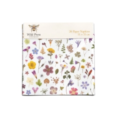Flower meadow design paper napkins