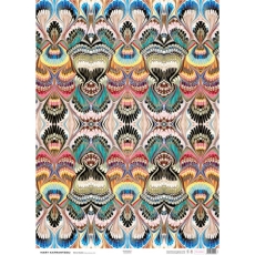 Uncoated Mirror Marble Design Foil Giftwrap