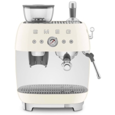 Smeg Espresso Machine With Grinder Cream