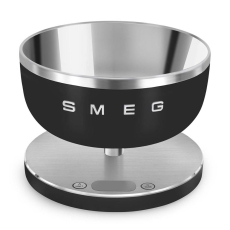 Smeg Kitchen Scales Matte Black