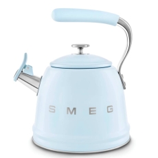 Smeg Whistling Kettle Pastel Blue