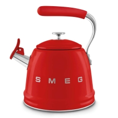 Smeg Whistling Kettle Red