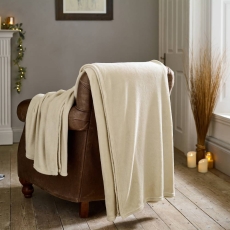 The Big One Throw 230X270cm Almond Milk