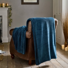 The Big One Throw 230X270cm Legion Blue