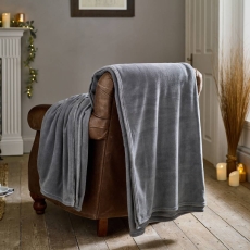 The Big One Throw 230X270cm Charcoal