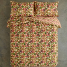 The Lyndon Company Autumn Leaves Duvet Set Rust