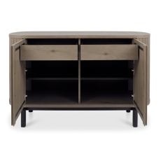 Vigo Narrow Sideboard Grey Oiled Oak