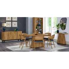 Vigo Dining Table 200cm Rustic Oak
