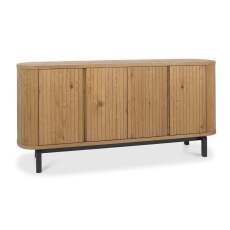 Vigo Wide Sideboard Rustic Oak