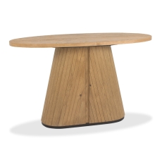 Vigo Console Table Rustic Oak