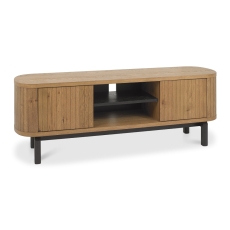 Vigo Entertainment Unit Rustic Oak