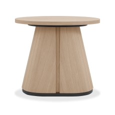 Vigo Oval Lamp Table Scandi Oak