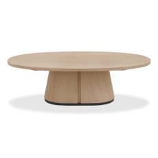 Vigo Oval Coffee Table Scandi Oak