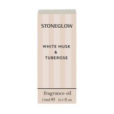 Stoneglow White Musk & Tuberose Fragrance Oil 15ml