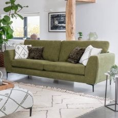 Izzy Fabric 4 Seater Sofa