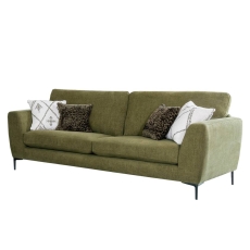 Izzy Fabric 4 Seater Sofa