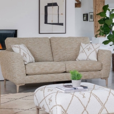 Izzy Fabric 3 Seater Sofa