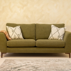 Izzy Fabric 3 Seater Sofa