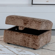 Izzy Fabric Storage Stool