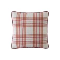 Laura Ashley Padbury Check 45cm Cushion Russet