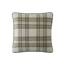 Laura Ashley Padbury Check 45cm Cushion Olive
