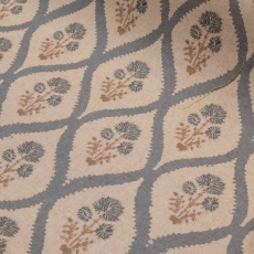 Odishi New Lino Blue Fabric