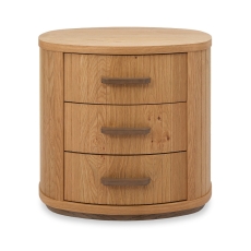 Vigo 3 Drawer Nightstand