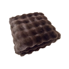 Raffles Throw Chocolate 150cm x 200cm