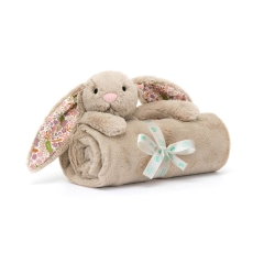 Jellycat Blossom Beige Bunny Petal Blankie