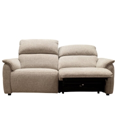 Nashville 2.5 Seater Power Recliner Sofa with Head Tilt