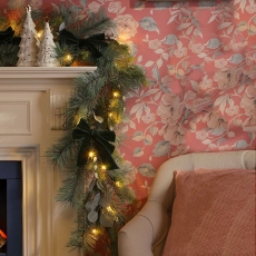 Laura Ashley Pussywillow Lit Garland 180cm