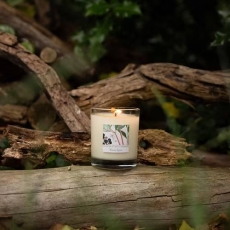 Rhs Glass Candle Warm Spice