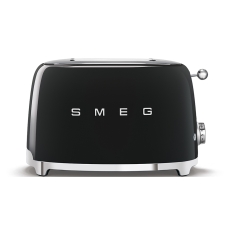 Smeg 2 Slice Toaster Black