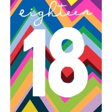 Age 18 - Greeting Card