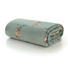 Tlc Highland Fell Throw Green 140X180cm