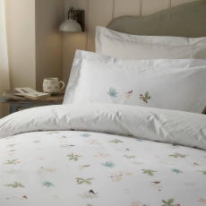 Sophie Allport Orchard Birds Duvet Set White