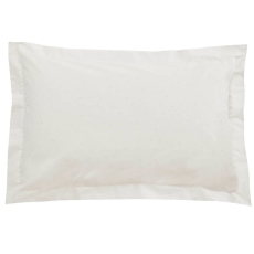 Sophie Allport Snowy Owls Oxford Pillowcase Pair White