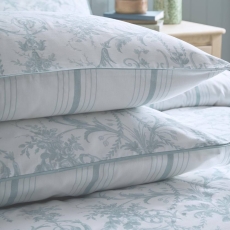 Laura Ashley Tuileries Standard Pillowcase Pair Seaspray