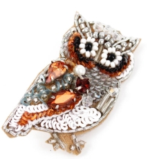 Owl Brooch