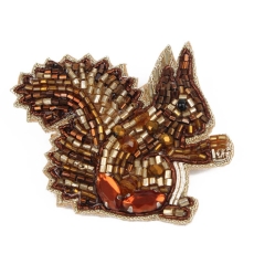 Squirrel Brooch