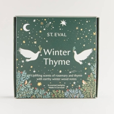 St Eval Tealight Christmas Winter Thyme