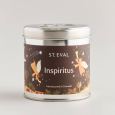 St Eval Tin Christmas Inspiritus Candle