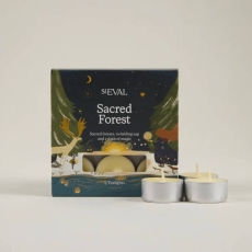 St Eval Tealight Christmas Sacred Forest