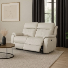 Kira 2 Seater Leather Power Recliner Sofa