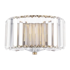 Laura Ashley Fernhurst Wall Light Crystal & Antique Brass
