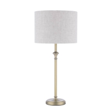 Laura Ashley Highgrove Table Lamp Antique Brass With Shade