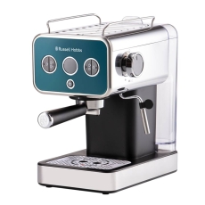 Russell Hobbs Distinctions Espresso Machine Ocean Blue