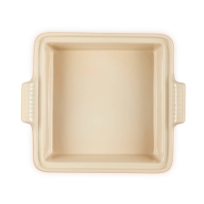 Le Creuset Heritage Square Dish with Lid Volcanic 23cm