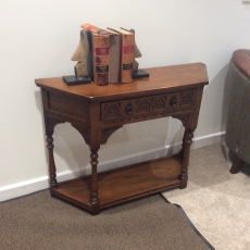 Old Charm Canted Console Table (Bury St Edmunds)