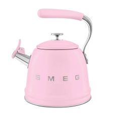 Smeg Whistling Kettle Pink